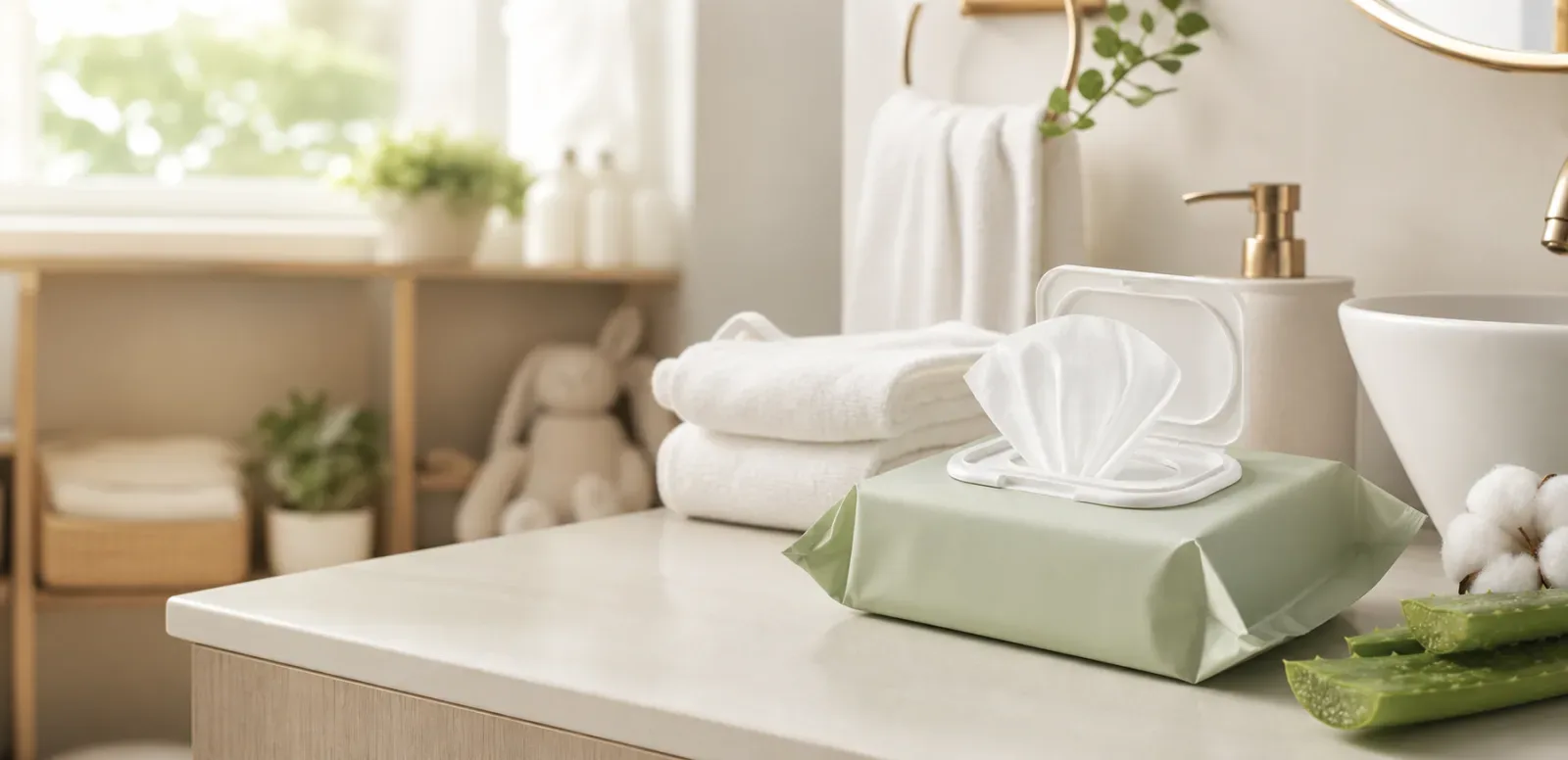 Sensitive Skin Care Wipes
